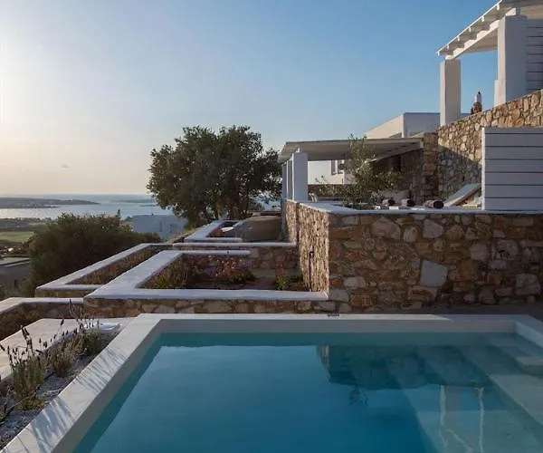 Villa Luxury Paros Thoe Contemporary Luxury 3 Bedrooms *