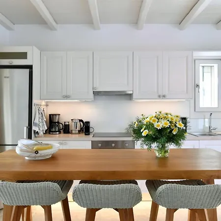 Luxury Paros Thoe Contemporary Luxury 3 Bedrooms فيلة *