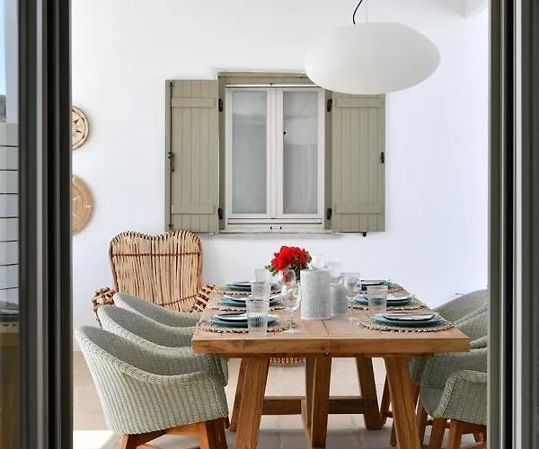 Luxury Paros Thoe Contemporary Luxury 3 Bedrooms Pounda