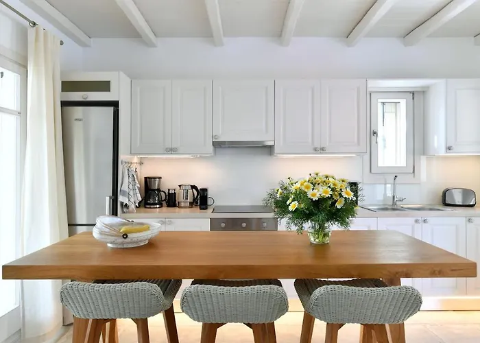 ヴィラ Luxury Paros Thoe Contemporary Luxury 3 Bedrooms Pounda